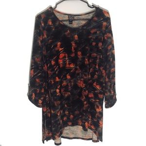 Clara Sun Woo black orange tunic